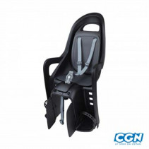 PORTE BEBE AR SUR PORTE BAGAGE POLISPORT GROOVY AVS  NOIR COUSSIN GRIS FONCE 22KGS