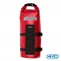 SACOCHE VELO FOURCHE GRAVEL ZEFAL Z ADVENTURE DRY BAG ROUGE VOL. 6L (DIAM 150X365MM) - 3420586603155