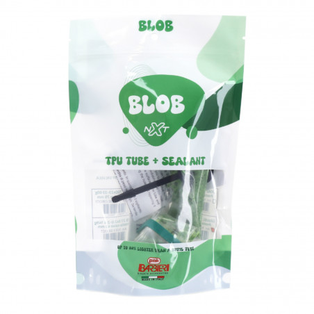 CHAMBRE A AIR VELO 700 x 35-45 GRAVEL P2R BLOB TPU VALVE PRESTA 45mm AVEC LIQUIDE ANTI-CREVAISON ULTRA-LEGERE - ULTRA COMPACTE