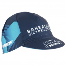 CASQUETTE VELO EQUIPE PRO BAHRAIN VICTOR NOIR-TURQUOISE - 8013271361338