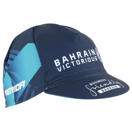 CASQUETTE VELO EQUIPE PRO BAHRAIN VICTOR NOIR-TURQUOISE - 8013271361338