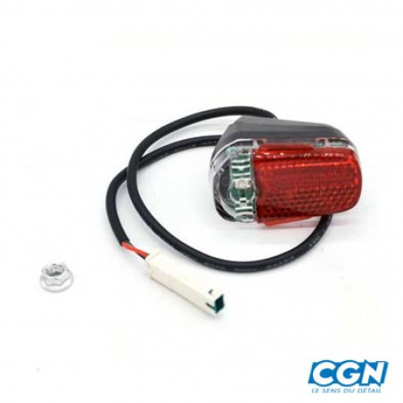 FEU ARRIERE DE GARDE BOUE 5-12V POUR TROTTINETTE ELECTRIQUE NINEBOT MAX G30D / E - 7427251493789