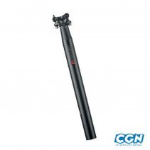 TIGE DE SELLE D34.9 ALU L400 ROUTE/VTT ERGOTEC SKALAR NOIR DEPORT 0 MM (LEVEL 6) - 4016538105120