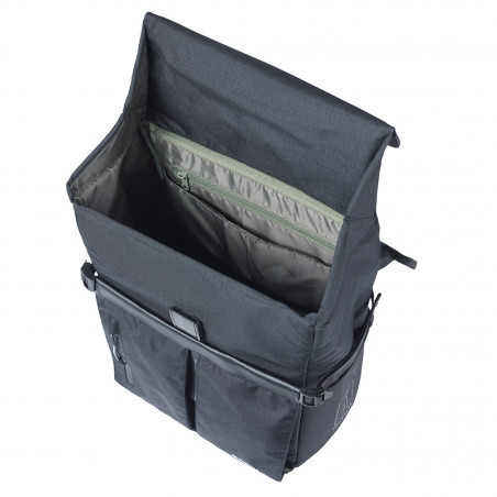 SACOCHE BASIL MOVE COMMUTER MIK 15L POLYESTER NOIR - 8715019184284