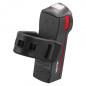 ECLAIRAGE VELO USB KIT TRELOCK LS440 ET LS740 VECTOR VISIBILITE 60m 40 LUX (AUTONOMIE AVANT 12H-ARRIERE 10H) NOIR - VU A 3500m