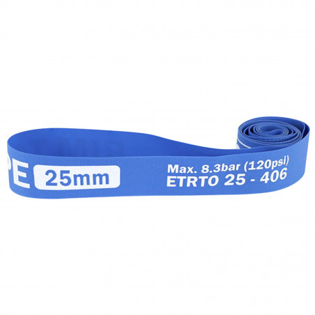 FOND DE JANTE VELOX PVC ROUE 20'' CARGO - LONGTAIL EN 25mm (VENDU A L'UNITE EN VRAC POUR MONTAGE ATELIER) - 3660429651176