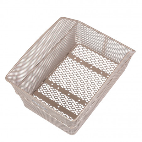 PANIER ARRIÈRE BASIL CENTO ACIER ARGENT (24X38.5X11 CM) - 8715019113109