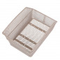 PANIER ARRIÈRE BASIL CENTO ACIER ARGENT (24X38.5X11 CM) - 8715019113109