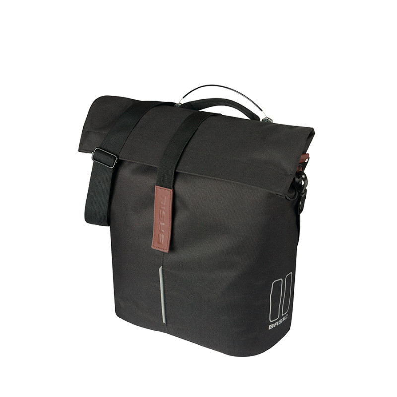 SACOCHE BASIL CITY SHOPPER MIK 14-16L POLYESTER NOIR - 8715019183560