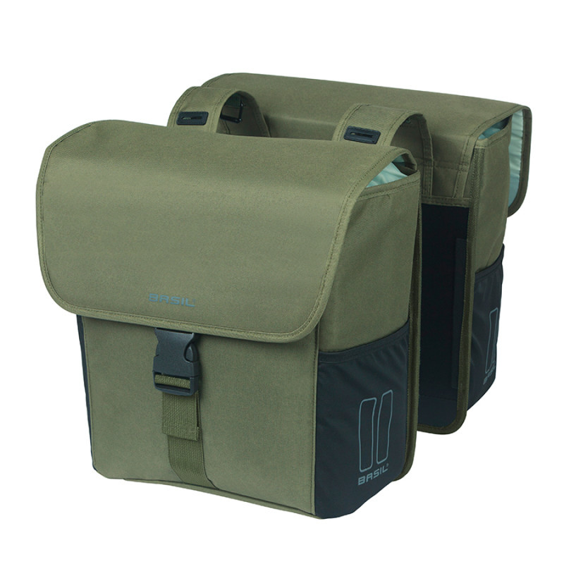 SACOCHE BASIL GO UBS 32L POLYESTER VERT FONCÉ - 8715019184697