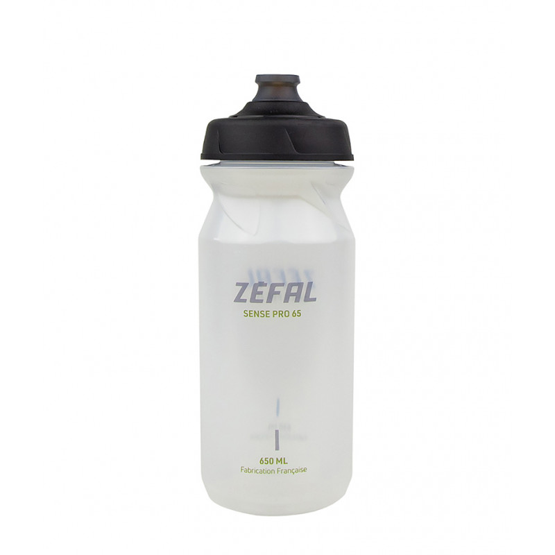 BIDON ZEFAL SENSE PRO 65 NOIR TRANSPARENTE/GRIS/VERT 650ml - 3420586603551