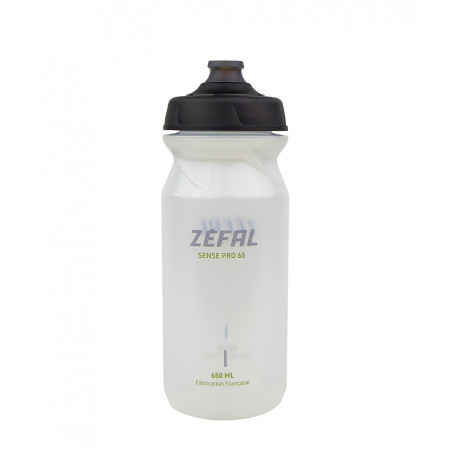 BIDON ZEFAL SENSE PRO 65 NOIR TRANSPARENTE/GRIS/VERT 650ml - 3420586603551