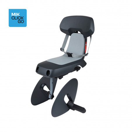 PORTE-BEBE POLISPORT GUPPY JUNIOR MIK AU PORTE-BAGAGE NR/GR - 5604415166143