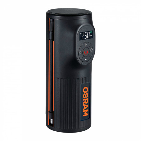 COMPRESSEUR UNIVERSEL MULTIFONCTIONS TYRE INFLATE 2000 (12V) (FONCTION ECLAIRAGE, BATTERIE DE SECOURS) (INCLUS SUPPORT POUR