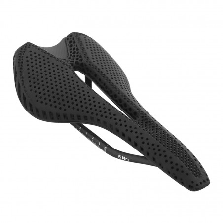 SELLE 3D CARBONE T803 NOIR OUVERTE 245x143 RAIL CARBONE POIDS 170g  -NEWTON- - 3700948302668