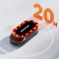 RADAR DE VEHICULE ET ECLAIRAGE VELO ARRIERE USB (VISIBLE A 1.2KM) 8 MODES D'ECLAIRAGE INTELLIGENT IGPSPORT SRMINI - CONNEXION
