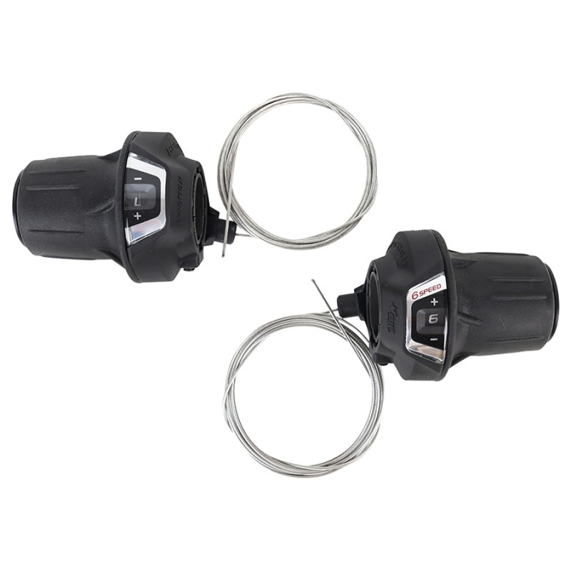 MANETTE VTT SHIMANO REVOSHIFT 3x6V. RS35 DROITE - POIGNEE TOURNANTE (PAIRE) - 3700948304273