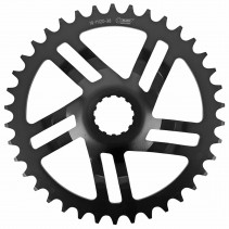 PLATEAU VAE-E-BIKE DIRECT MOUNT POUR BOSCH ESJOT 38DTS MONO NOIR ACIER (POUR SYSTEME BOSCH 3ème GENERATION) - 4251516559308
