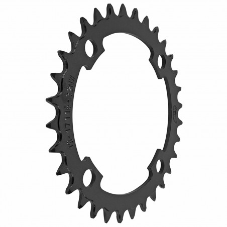 PLATEAU VAE-E-BIKE 4BRA D.104 POUR BOSCH - BROSE - YAMAHA - BAFANG ESJOT 32DTS MONO NOIR ACIER NARROW WIDE - 4251516566481
