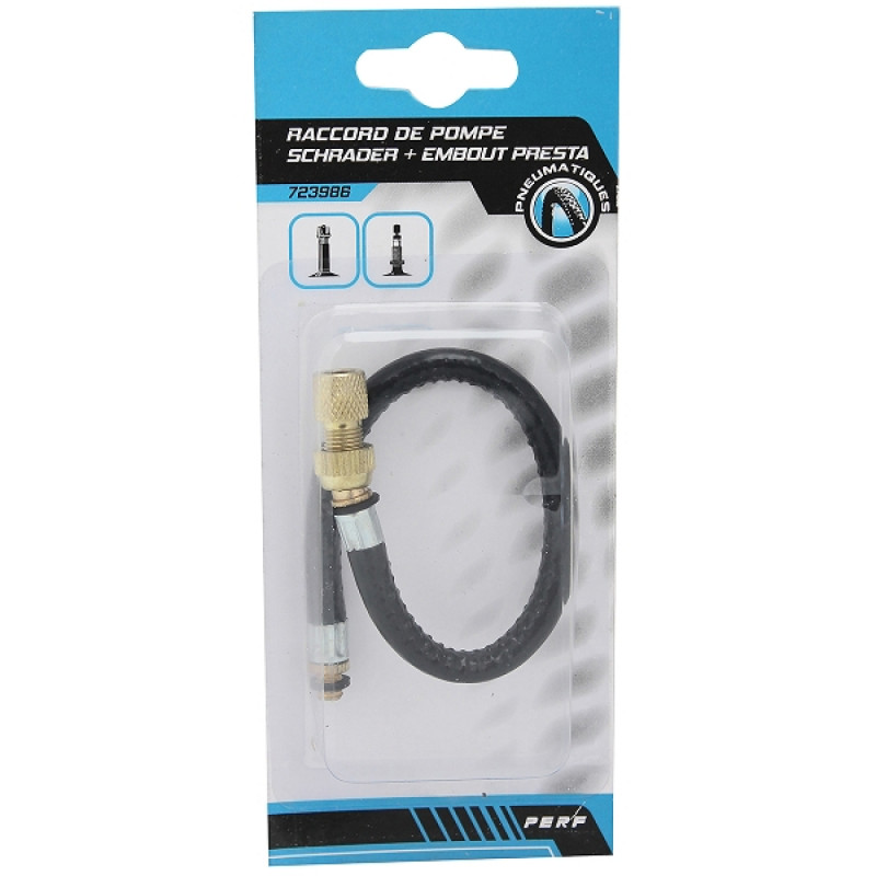 RACCORD DE POMPE SCHRADER   EMBOUT PRESTA - 3217777239862