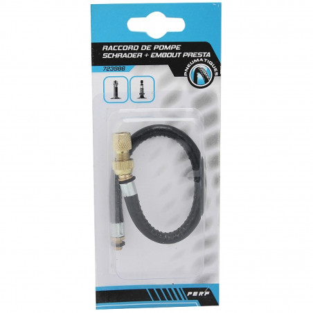 RACCORD DE POMPE SCHRADER   EMBOUT PRESTA - 3217777239862