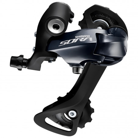 DERAILLEUR ROUTE ARRIERE SHIMANO  9V. SORA 3000 DOUBLE NOIR (MONTAGE ATELIER) - 3700948302705