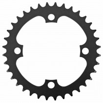 PLATEAU VAE-E-BIKE 4BRA D.104 POUR BOSCH - BROSE - YAMAHA - BAFANG ESJOT 36DTS MONO NOIR ALU - 4251516566597