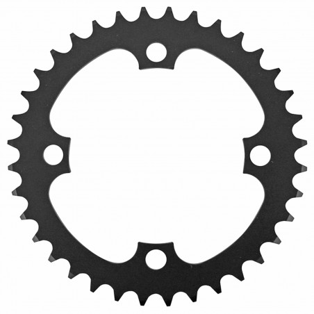 PLATEAU VAE-E-BIKE 4BRA D.104 POUR BOSCH - BROSE - YAMAHA - BAFANG ESJOT 36DTS MONO NOIR ALU - 4251516566597