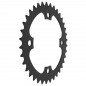 PLATEAU VAE-E-BIKE 4BRA D.104 POUR BOSCH - BROSE - YAMAHA - BAFANG ESJOT 36DTS MONO NOIR ALU - 4251516566597