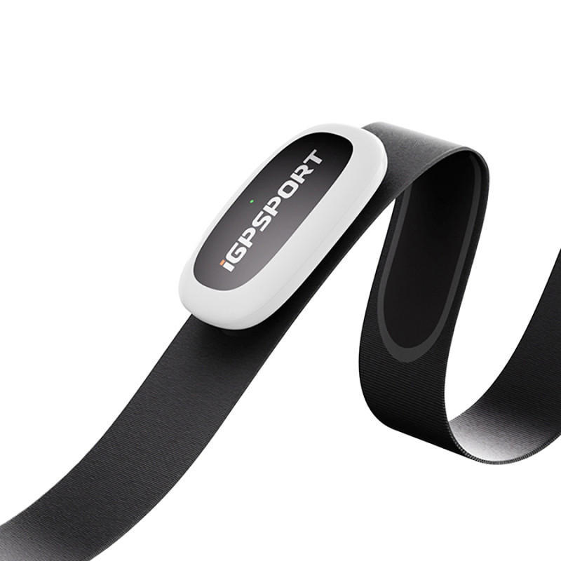 CAPTEUR CEINTURE CARDIAQUE - CARDIO IGPSPORT AU TORSE HR50 pour COMPTEUR IGPS 800-320-300T-200S-100S COMPATIBLE GARMIN ET