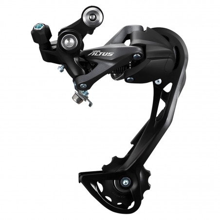 DERAILLEUR ROUTE ARRIERE SHIMANO 9V. ALTUS M2000 POUR TRIPLE PLATEAU NOIR (MONTAGE ATELIER) - 3700948302743