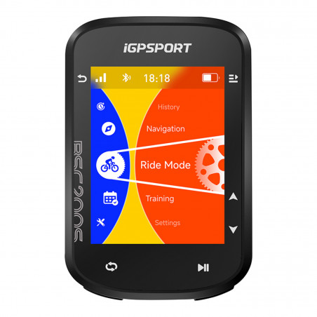 GPS - COMPTEUR IGPSPORT BSC200S AVEC VITESSE, ALTIMETRE, TEMPERATURE  COMPATIBLE STRAVA - Options : CAPTEUR CADENCE, VITESSE