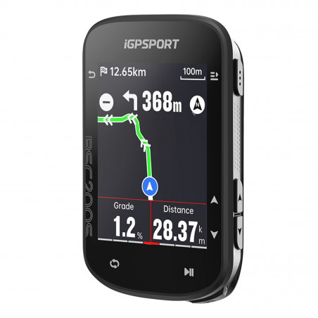 GPS - COMPTEUR IGPSPORT BSC200S AVEC VITESSE, ALTIMETRE, TEMPERATURE  COMPATIBLE STRAVA - Options : CAPTEUR CADENCE, VITESSE