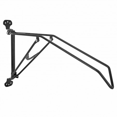 PRESENTOIR-SUPPORT VELO MURAL IBERA POUR 1 VELO FIXATION SUR ROUE COMPATIBLE 20" à 29" (PLIABLE A OSCILLATION LATERALE) -