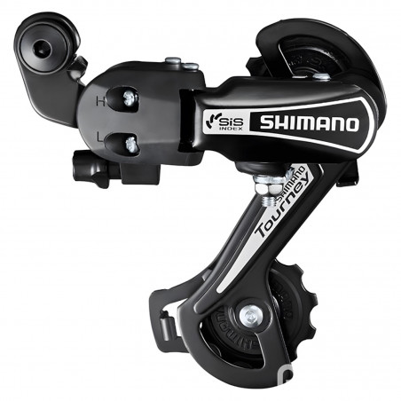 DERAILLEUR VTT ARRIERE SHIMANO  6V. TOURNEY TY21 POUR TRIPLE PLATEAU SILVER A VISSER (MONTAGE ATELIER) - 3700948302750