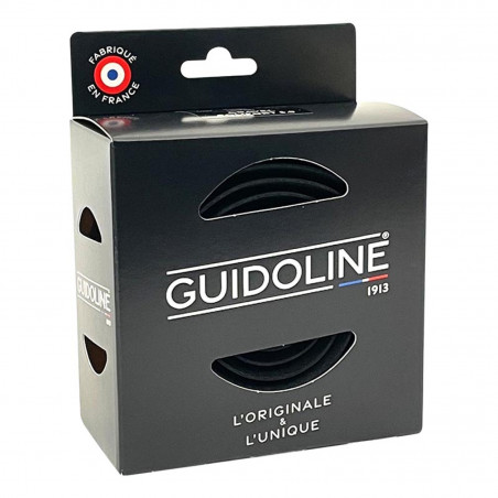 RUBAN DE GUIDON - CINTRE VELOX GRAVEL CONFORT 5mm NOIR - GUIDOLINE - 3660429367220