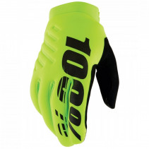 GANTS 100% BRISKER FA22 L FLUO YELLOW/BLACK - 3608670716268