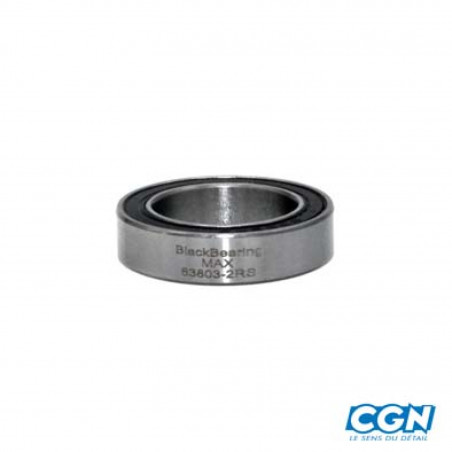 ROULEMENT BLACKBEARING MAX 63803 2RS(D17X26 EP 7)