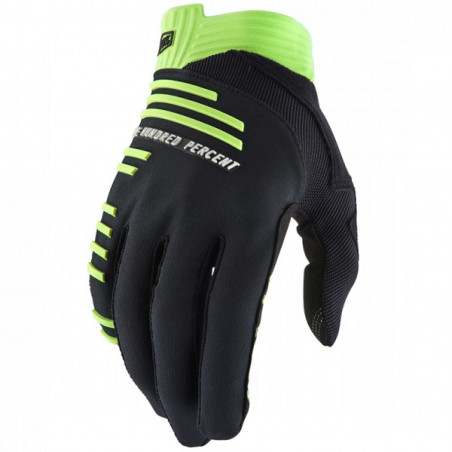 GANTS 100% R-CORE SP22 XL BLACK/LIME - 3608670716480