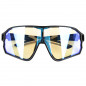 LUNETTES VELO ADULTE VISIONAIR PHOTOCHROMIC MONTURE NOIR - BLEU (VERRES QUI S'ADAPTENT AUTOMATIQUEMENT A LA LUMINOSITE) -
