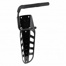PRESENTOIR-SUPPORT VELO MURAL A CROCHET POUR FAT BIKE JUSQU'A 4.25'' AVEC SYSTEME ANTIVOL NON INCLUS (FIXATION VELO ROUE) -
