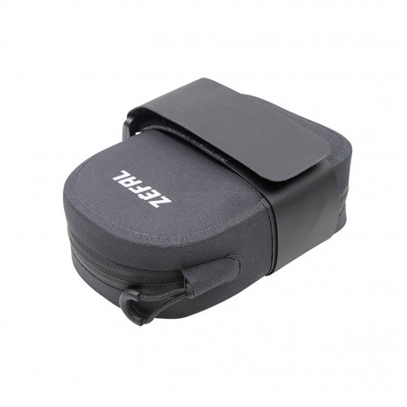 SACOCHE DE SELLE VELO ZEFAL Z ROAD PACK NOIR ETANCHE FIXATION VELCRO (L 80 x L 120 x h 35mm - 0.35LITRE) CHARGE MAXI 1kgs