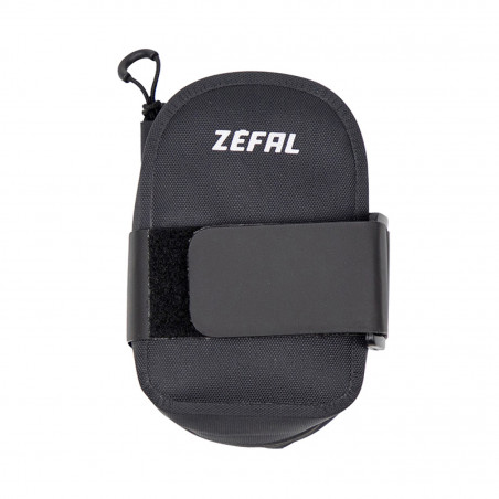 SACOCHE DE SELLE VELO ZEFAL Z ROAD PACK NOIR ETANCHE FIXATION VELCRO (L 80 x L 120 x h 35mm - 0.35LITRE) CHARGE MAXI 1kgs