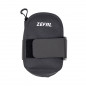 SACOCHE DE SELLE VELO ZEFAL Z ROAD PACK NOIR ETANCHE FIXATION VELCRO (L 80 x L 120 x h 35mm - 0.35LITRE) CHARGE MAXI 1kgs