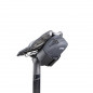 SACOCHE DE SELLE VELO ZEFAL Z ROAD PACK NOIR ETANCHE FIXATION VELCRO (L 80 x L 120 x h 35mm - 0.35LITRE) CHARGE MAXI 1kgs