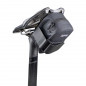 SACOCHE DE SELLE VELO ZEFAL Z OFF-ROAD PACK NOIR ETANCHE FIXATION VELCROS (L 80 x l 120 x h 60mm -  0.6LITRE) CHARGE MAXI 1kgs