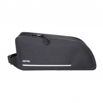 SACOCHE DE CADRE VELO ZEFAL Z ADVENTURE T1 BOLT NOIR FIXATION VELCRO (L 50 x L 220 x h 100mm - 1LITRE) CHARGE MAXI 1kgs