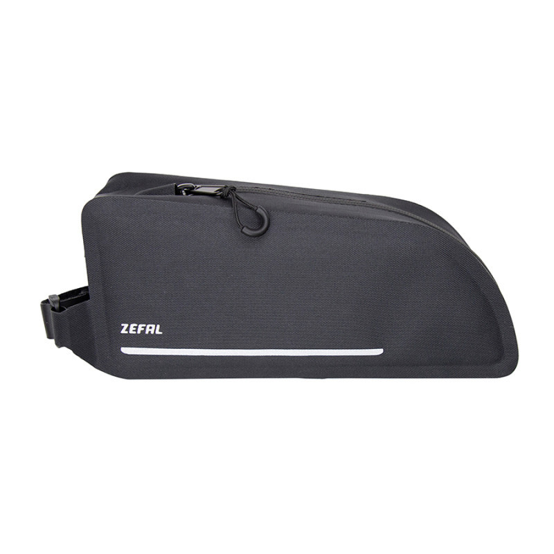 SACOCHE DE CADRE VELO ZEFAL Z ADVENTURE T1 BOLT NOIR FIXATION VELCRO (L 50 x L 220 x h 100mm - 1LITRE) CHARGE MAXI 1kgs