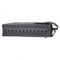 SACOCHE DE CADRE VELO ZEFAL Z ADVENTURE T1 BOLT NOIR FIXATION VELCRO (L 50 x L 220 x h 100mm - 1LITRE) CHARGE MAXI 1kgs