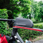 SACOCHE DE CADRE VELO ZEFAL Z ADVENTURE T1 BOLT NOIR FIXATION VELCRO (L 50 x L 220 x h 100mm - 1LITRE) CHARGE MAXI 1kgs